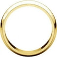 thumbnail image 3 of 14K Gold 7mm Milgrain Comfort Fit Wedding Band, 3 of 4