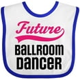 thumbnail image 3 of Inktastic Future Ballroom Dancer Girls Girls Baby Bib, 3 of 4