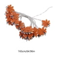 thumbnail image 3 of ShaoXinWan LED Maple Leaf Light String, Five Color Warm White Thanksgiving Christmas Decoration Lights, Iron Autumn Fall Fairy Lights for Party Tree Mantel Indoor Decor, 3 of 6
