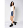 thumbnail image 2 of Kancan Womens Ultra High Waist Distressed Denim Shorts (S), 2 of 5