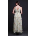 thumbnail image 2 of Bimba Floral Ladies Printed Resort Maxi DrawstringÂ&nbsp;DressÂ&nbsp;Spaghetti Strap Beach Wear-X-Small, 2 of 6
