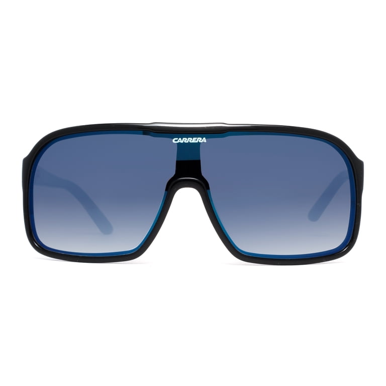 Carrera 5530/S 3D1/KM Black/Blue Gradient Shield Sunglasses  display picture 2