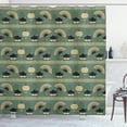 thumbnail image 1 of Ambesonne Tea Party Shower Curtain, Chinese Culture Tea, 69"Wx84"L,, 1 of 3