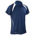 thumbnail image 1 of Spiro - Polo de deporte de manga corta Modelo Sports Team  Hombre Caballero - Verano/Ejercicio (Azul marino/ Blanco), 1 of 1