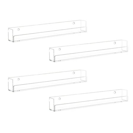 Nail Polish Rack Wall Mounted Shelf Acrylic Organizer Display Stand for Home