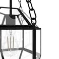 thumbnail image 4 of Hunter - Indria 1-light Rustic Iron, Medium Size Pendant Light, Dimmable, Geometric Shaped, for Bedrooms, Dining, Living Rooms - 19363, 4 of 8