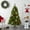 White, variant on VAJUSO Christmas Balls 6PCS Painted Tree Ornaments Baubles Hanging Decorations Holiday Party Xmas Tree Pendant Set(White)