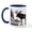 White/Navy Inside, variant on CafePress - Moose Mug - 11 oz Ceramic Mug - Novelty Coffee Tea Cup