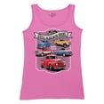 thumbnail image 5 of Ford Still Plays with Trucks Women's Tank Top American Classic F100 F150 Pickup Built Tough Vintage Offroad 4x4, 5 of 7