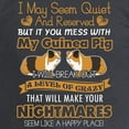 thumbnail image 3 of CafePress - Don't Mess With My Guinea Pig Long Sleeve T Shirt - Long Sleeve Dark T-Shirt, 3 of 4