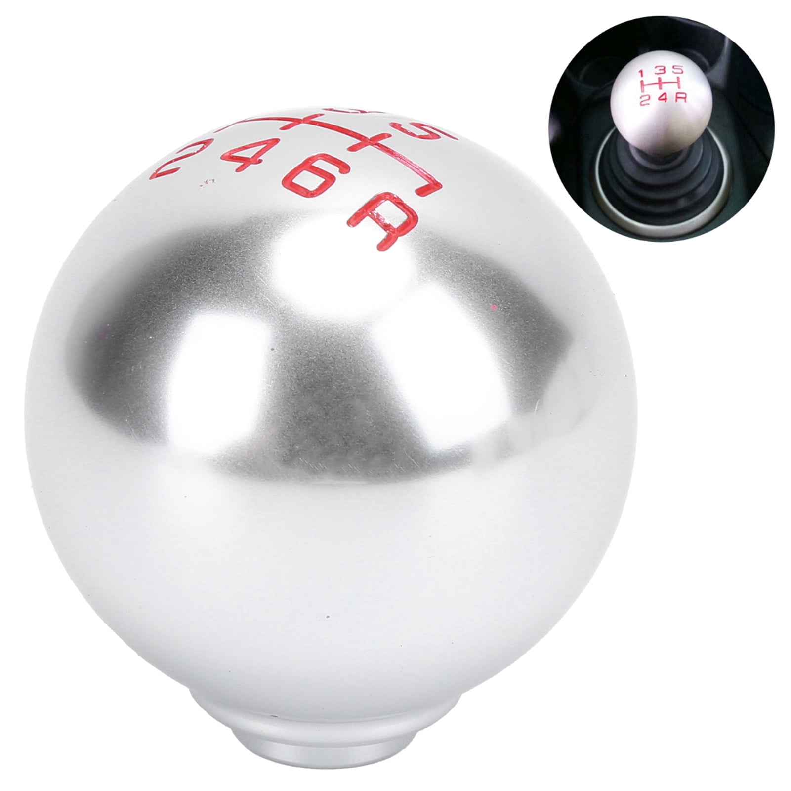 Zaqw Gear Shift Head, Shifter Knob High Performance For All Manual Vehicles For Fd2 Fn2 Ep3 Dc2