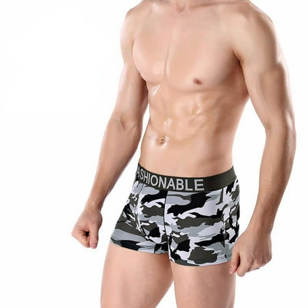 

Kiplyki Wholesale Men s Cotton Camouflage Printed Boxer Briefs Breathable Sexy Briefs
