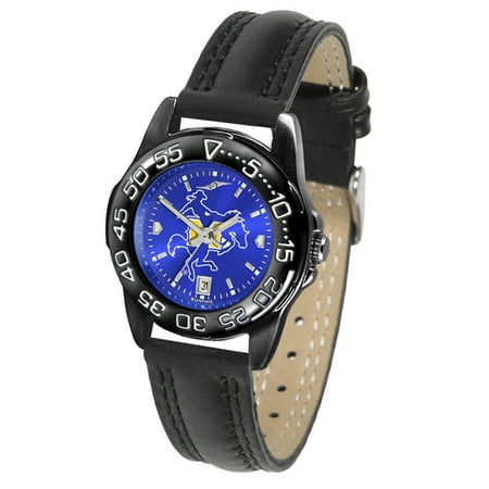 Mcneese State Watch - Linkswalker Mcneese State Cowboys Ladies Fantom Bandit Anochrome Watch
