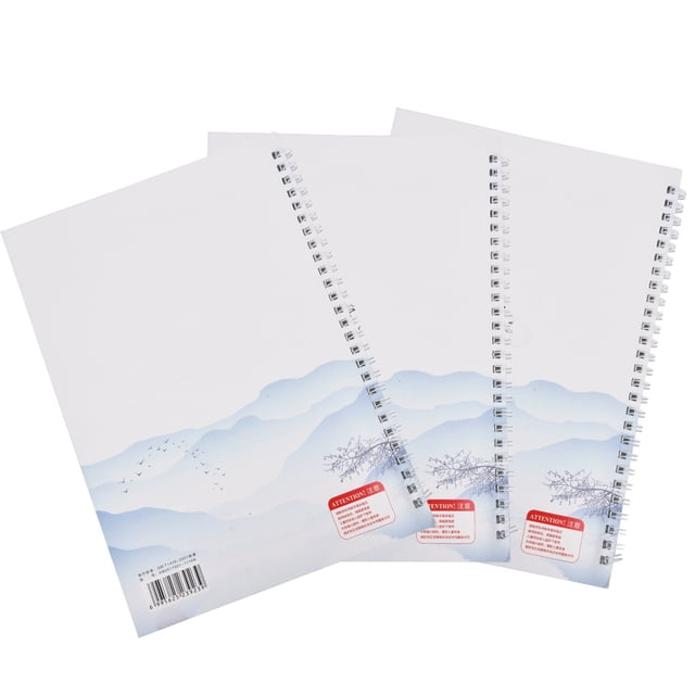 Cuaderno de Caligrafía de 3 piezas, Cuaderno de Práctica mágica, Cuaderno de Práctica de Escritura a Mano, Cuaderno de Abrenamiento de Ranura Con Bolígrafo para Niña,