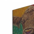 thumbnail image 2 of Luxe Metal Art 'Colorful Country Cows II' by Carolee Vitaletti, Metal Wall Art, 16" x 12", 2 of 9