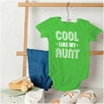 thumbnail image 4 of Cool Aunts Funny Cute Nieces Nephews Romper Boys or Girls Infant Baby Brisco Brands NB, 4 of 6