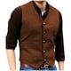 thumbnail image 1 of pstuiky Hombres Tanque, Top casual de moda con múltiples bolsillos y cuello en V sin mangas de color sólido para hombre Chaleco para hombre xs, 1 of 4