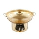 thumbnail image 2 of Olla caliente con alcohol para cocinar en casa, calentador de alimentos para catering, miniolla para acampar , Oro, 21.2 X 12.7 Cm 212 x 127 cm, 2 of 9