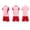 Pink, variant on Kids Soccer Jerseys for Boys Girls Training Outfit Team Uniform Athletic Shirts Sportswear Kit Size 120-160 Yellow