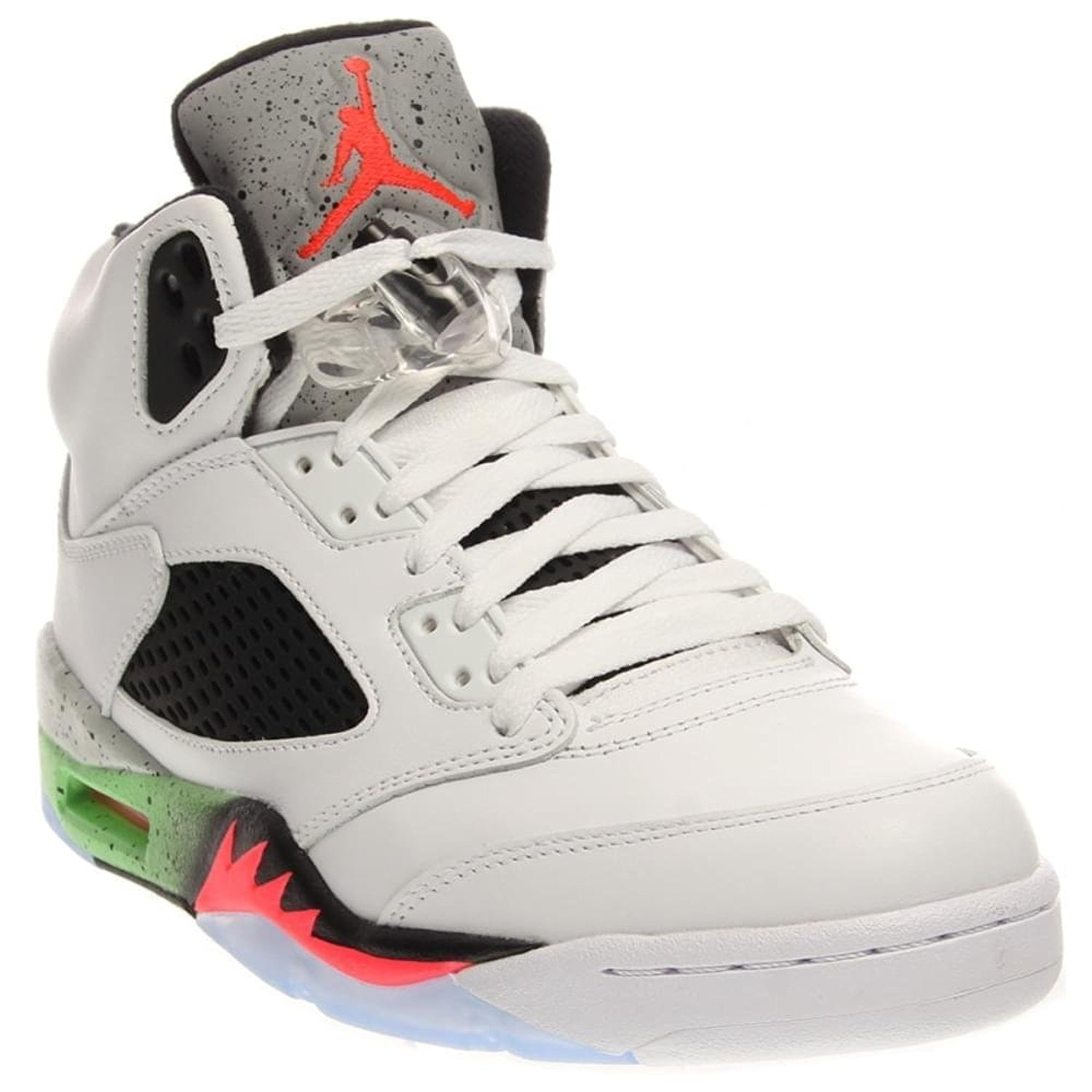 jordan retro 5 poison green