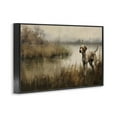 thumbnail image 4 of Stupell Industries Hunting Dog in Nature Landscape Painting Black Framed Art Print Wall Art, 24 x 16, 4 of 10