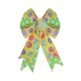 thumbnail image 2 of AYktou Large Easter Wreath Bows for Front Door, 8.2×12.5 Inch Easter Eggs Ribbon Tree Topper Bows Holiday Spring Bowknot Hanging Ornaments Indoor Outdoor Wall Easter Decor Birthday Party Supply, 2 of 6