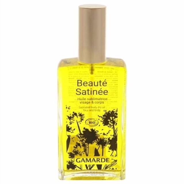 Huile Sèche pour le Corps Satinée par Gamarde pour Femmes - 3.38 Oz Huile