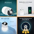 thumbnail image 6 of Dongrere Camping Light Camping Light With MagnetOutdoor Solar LED Bulb Lights Battery Charge Portable LED Lantern Light Charging Bank for Phone, 6 of 8