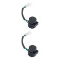 thumbnail image 1 of Justharion Wear Resistant 3 Pin Round Turn Signal Flasher For Motorcycles Clear Road Safety 2Set, 1 of 6