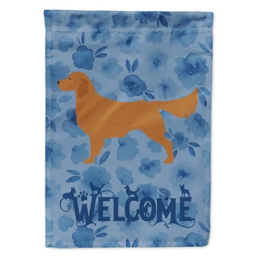 Golden Retriever Welcome Garden Flag