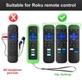 thumbnail image 2 of (Pack of 2) Replacement Remote Control Only for Roku TV, Compatible for TCL Roku/Hisense Roku/Onn Roku/Sharp Roku/Element Roku/Westinghouse Roku/Philips Roku Smart TVs (Not for Roku Stick and Box), 2 of 7