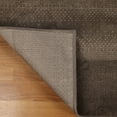 thumbnail image 3 of BNM Modern Color Block Indoor Area Rug, Beige, 5' x 5', 3 of 5