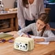 thumbnail image 4 of Estuche de gran capacidad para niñas y niños | Estuche escolar de lona con 9 compartimentos y organizador de malla para bolígrafos, lápices, borradores y rotuladores | Bolsa de papelería portátil y, 4 of 6