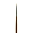 thumbnail image 1 of Series 7000 Long Handled Kolinsky Sable Brushes round, size 2/0 (pack of 3), 1 of 1