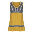 thumbnail image 4 of LSLJS Débardeurs pour Femmes Gilet Imprimé Mode pour Femmes Col Rond Ample Sans Manches T-Shirt Chandail Hauts Blouse, 4 of 6
