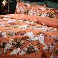 thumbnail image 3 of Wylder Tropics Kushiro Exotic Sateen Duvet Cover Set, 3 of 3