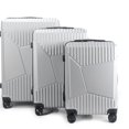 thumbnail image 3 of Melinda ABS Hard shell Lightweight 360 Dual Spinning Wheels Combo Lock 28" 24", 20" 3 Piece Luggage Set, 3 of 5
