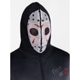 thumbnail image 5 of Friday the 13th Men's Jason Mask Cosplay Graphic Hoodie Sweatshirt Halloween, Sizes XS-3XL, 5 of 6