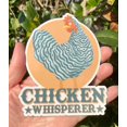 thumbnail image 2 of Wickedgoodz Chicken Whisperer Vinyl Decal - Farm Hen Bumper Sticker - for Laptops Tumblers Windows Cars Trucks Walls, 2 of 5