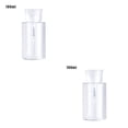 thumbnail image 1 of Vogacara Bomba vacía Dispensador Removedor de arte Contenedor de almacenamiento Eliminación de limpieza Prensa Botella Estuche de Transparente 100ml 2piezas, 1 of 6