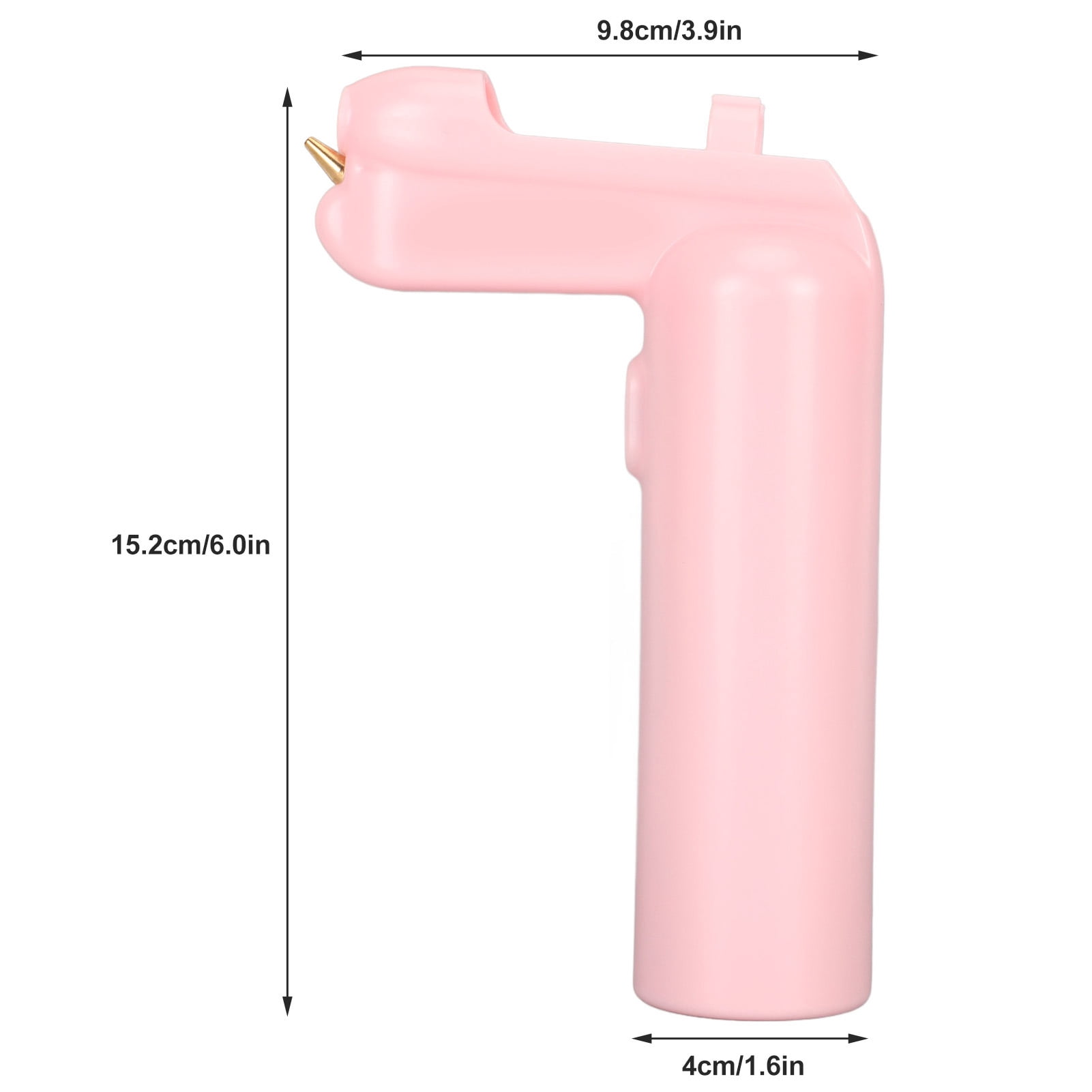 BIMZUC Electric Airbrush Sprayer Universal Rechargeable Mini Air Compression Engine Handheld Marker Airbrush Kit for Kids Painting Arts and Crafts, 7.09 inches / 18 cm, Pink