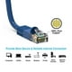 thumbnail image 5 of Cable Ethernet LAN CAT5e RJ45 3 FT SatelliteSale azul, 5 of 5