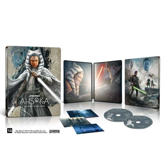 Star Wars: Ahsoka Season 1 Collector's Edition (Steelbook) (4K Ultra HD) Disney Action/Adventure
