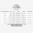 thumbnail image 3 of Abtuhar Boys and Girls Fall Winter Hooded Casual Outerwear and Jackets Long Sleeve Embroidery Coat for 2‑7 Years, 3 of 4