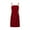 Red, variant on HomeLife Waterproof Kitchen Apron with Pockets for Men Women Cleaning Pinafore Waist Tie Shop Work Uniform BBQ Gift