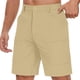 thumbnail image 1 of Pantalones Cortos de Carga para Hombres con Múltiples Bolsillos Pantalones de Carga de Verano de Color Sólido Ajuste Suelto con Bolsillos de Cremallera, 1 of 8