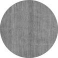 thumbnail image 1 of Ahgly Company Indoor Round Abstract Gray Modern Area Rugs, 6' Round, 1 of 4