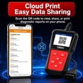 thumbnail image 7 of OBD2 Scanner Diagnostic Tool, Check Engine Code Reader with Battery Voltage Test, Live Data, I/M Readiness for 1996+ Vehicles, 7 of 7