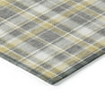 thumbnail image 4 of Addison Rugs Chantille Indoor/Outdoor Transitional Plaid Gray Washable Rectangle Rug, 3' x 5', 4 of 6