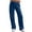 Blue, variant on Women's Sweat Pants Womens Long Pants Casual Solid Color Stretch High Waisted Drawstring Cotton Trousers Straight Leg Regular Fit Fashion Fall Winter Workout Jogging